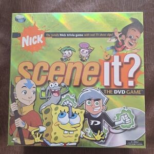 NEW & SEALED Nickelodeon Scene It? – The DVD Game